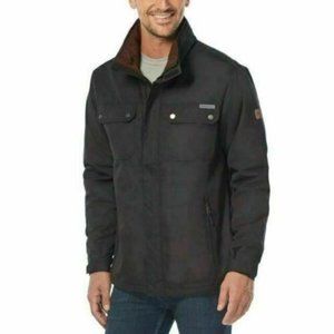 Rugged elements jacket top